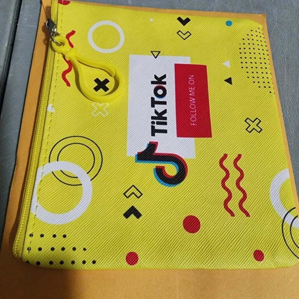 Brand New Tik Tok YELLOW Pouch